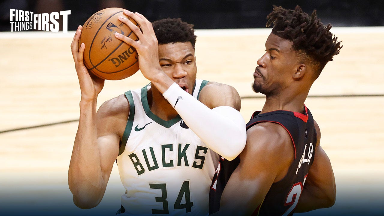 Nick Wright: The Bucks are 'mollywhopping' the Heat in Round 1 of the NBA Playoffs ' FIRST THINGS FIRST