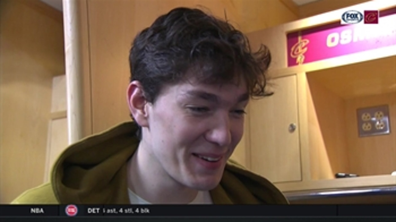 Cedi Osman is excited to see The Q jumping in the playoffs