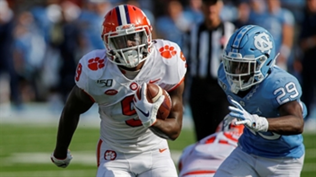 Clemson survives North Carolina in final seconds for school-record 20th straight win