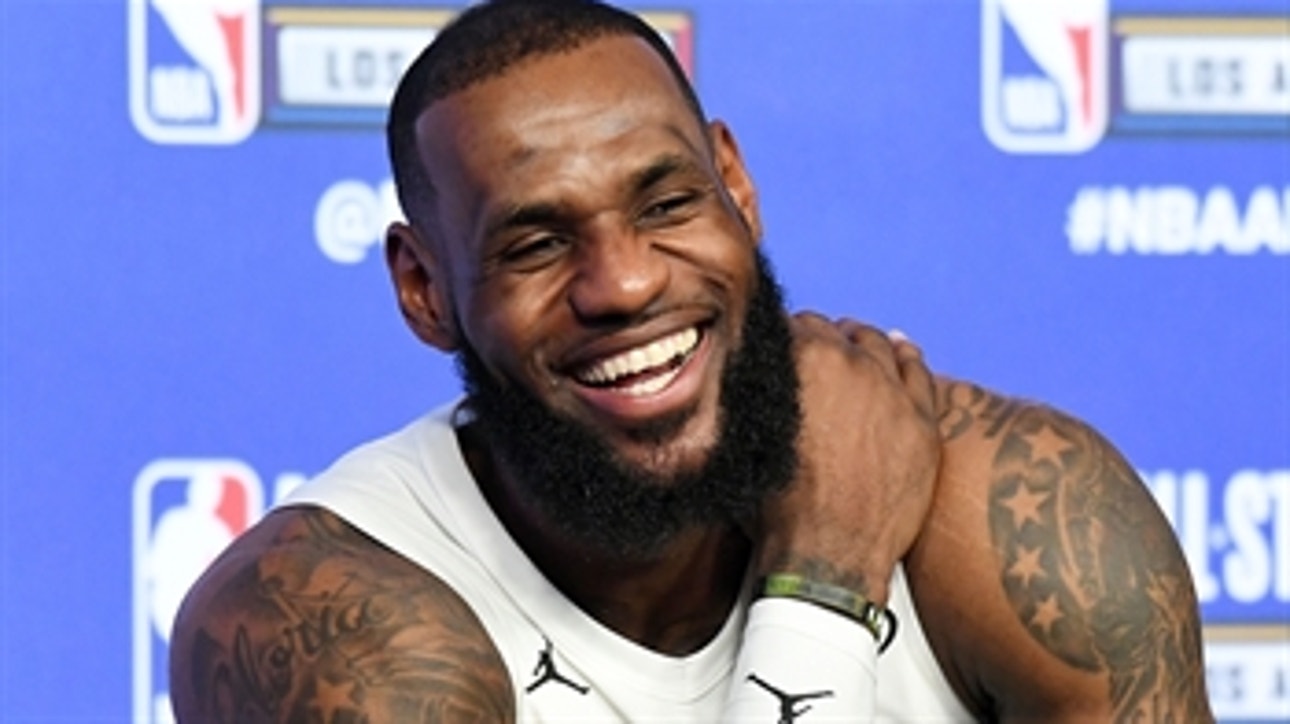 Nick Wright reacts to LeBron James winning his 3rd All-Star Game MVP