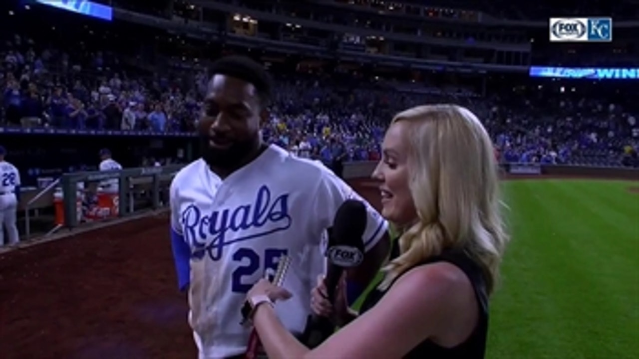 Goodwin on Royals' win: 'We took care of business there at the end'