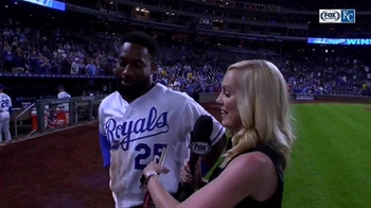 Goodwin on Royals' win: 'We took care of business there at the end'