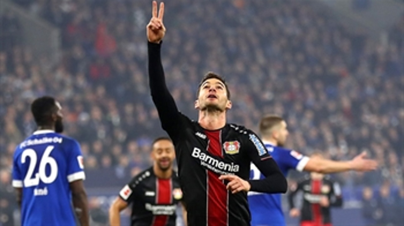 Lucas Alario doubles Leverkusen lead vs. Schalke 04 ' 2018-19 Bundesliga Highlights
