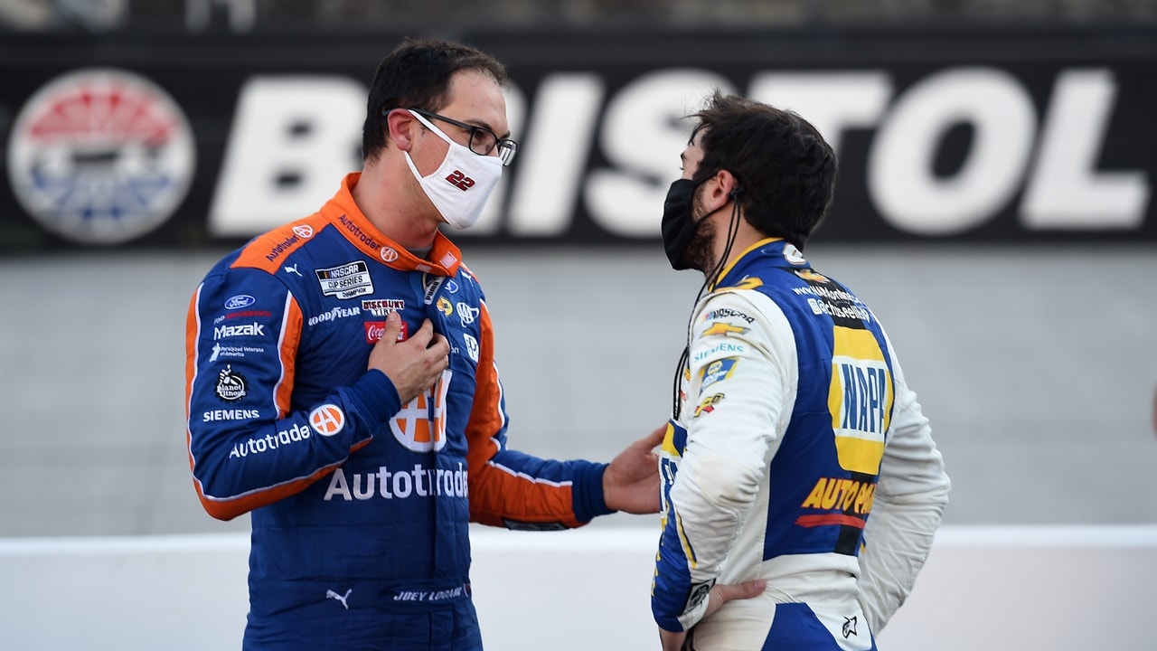 Joey Logano and Chase Elliott break down what happened in the final laps ' NASCAR ON FOX