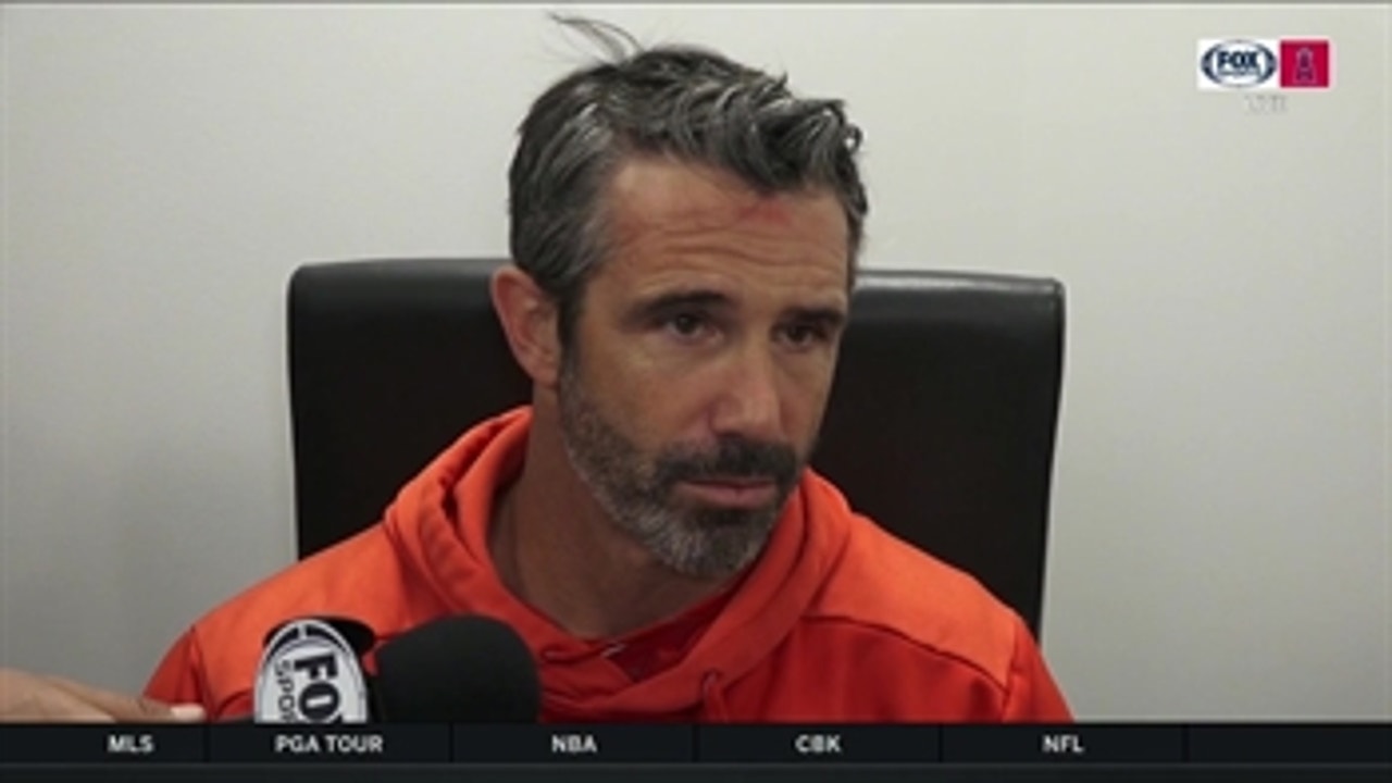 Post Game Press Conference: Brad Ausmus breaks down what he saw in the Angels 5-1 loss to the Cubs