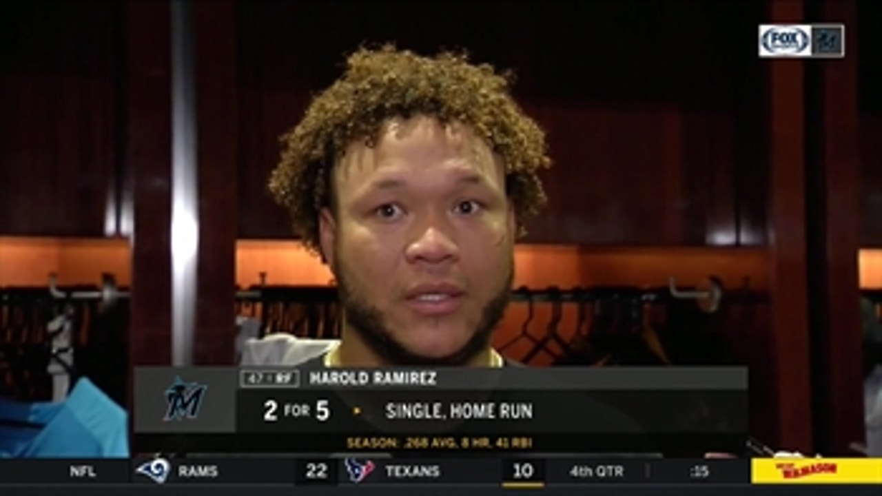 Harold Ramirez on how his hunger, dedication are fueling him after his walk-off HR