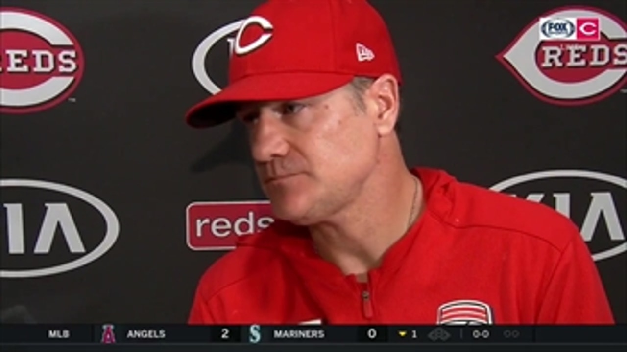 David Bell sums up Reds loss to Nationals