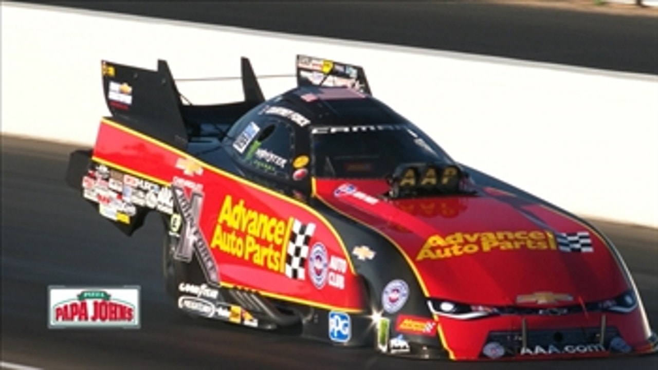 Courtney Force wins Funny Car final after father's terrible wreck  ' 2018 NHRA DRAG RACING