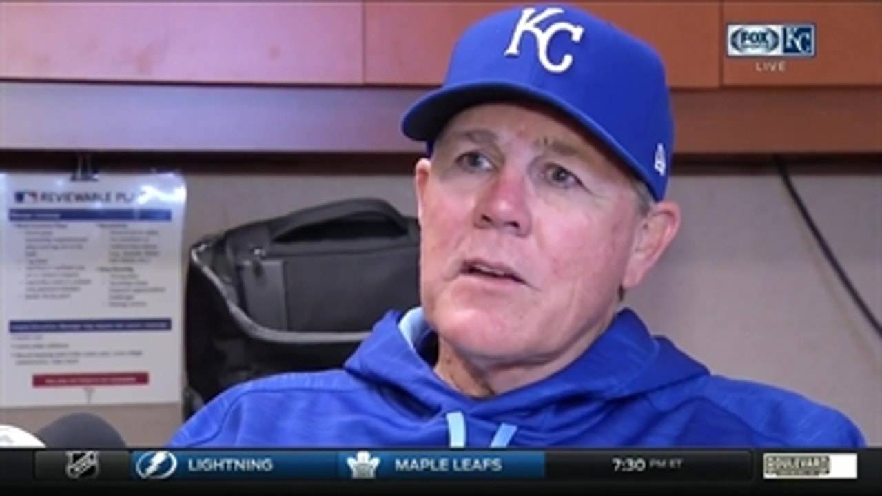 Yost discusses another Royals loss