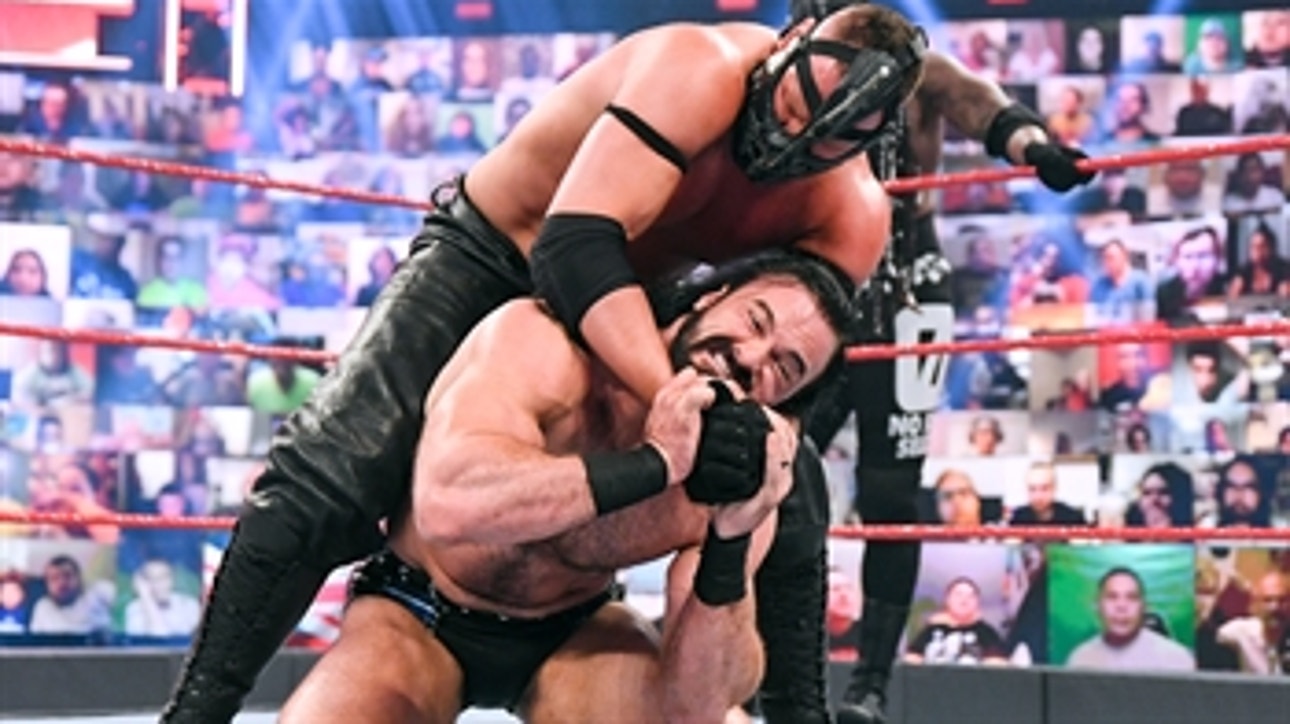 Drew McIntyre vs. MACE & T-BAR - Handicap Match: Raw, April 19, 2021