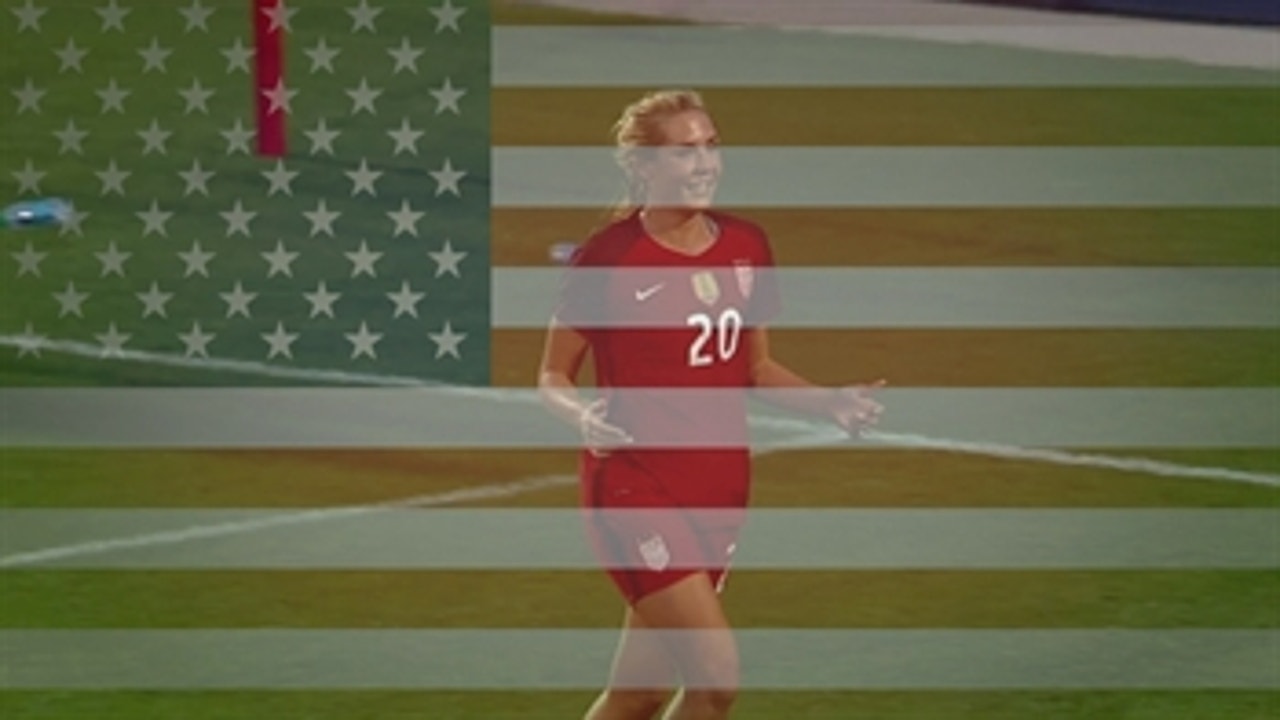 USWNT midfielder Allie Long trained for the Women's World Cup with an unyielding competitiveness
