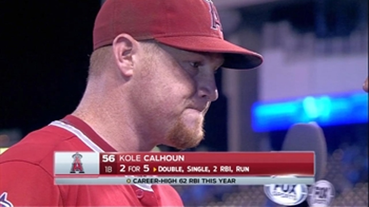Kole Calhoun: This is a huge win for us