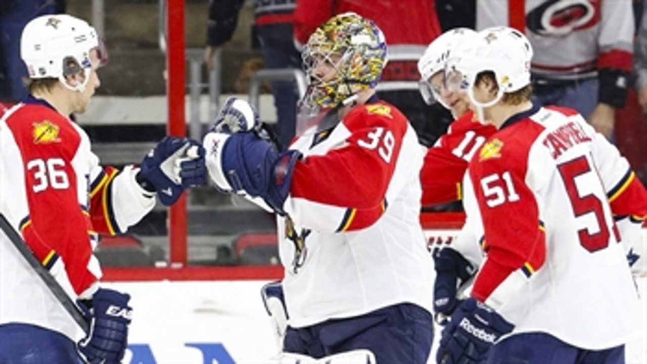 Panthers shut out Hurricanes, 2-0