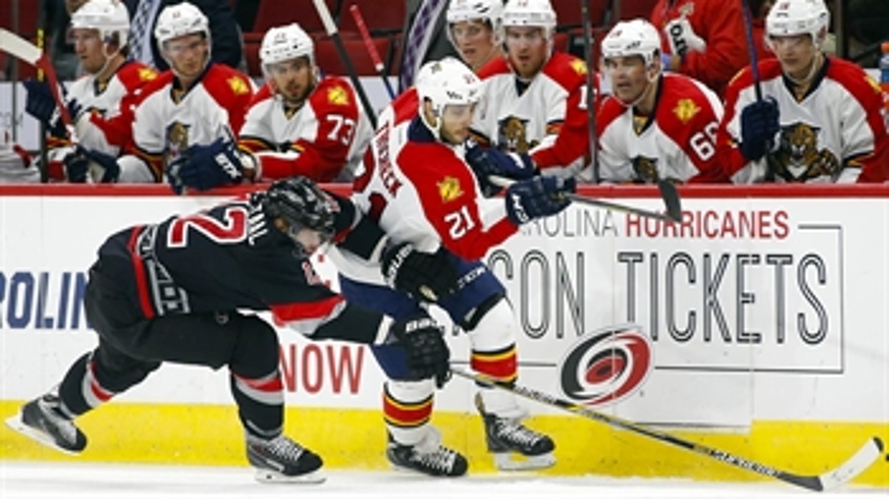 Hurricanes struggle against Panthers