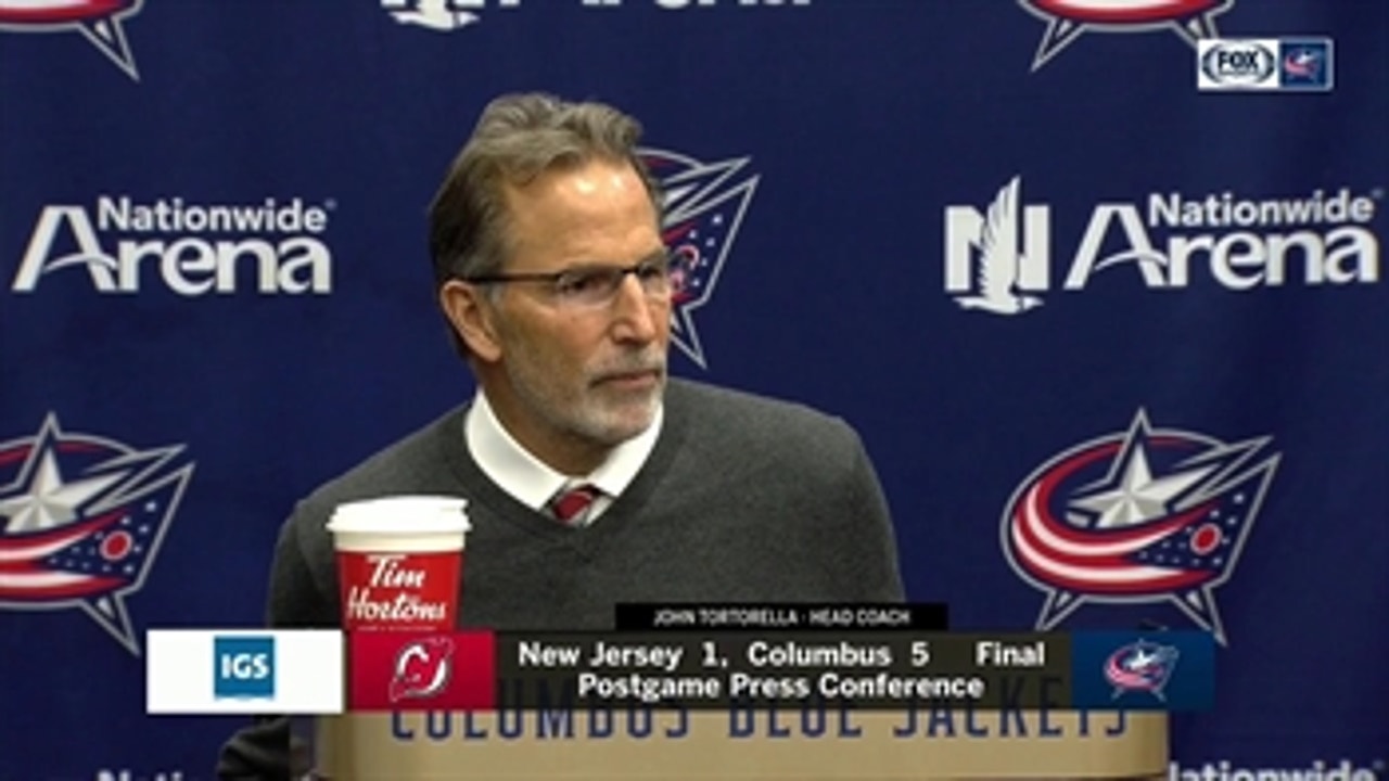 Torts wanted Columbus to jump on NJ early coming off back-to-back