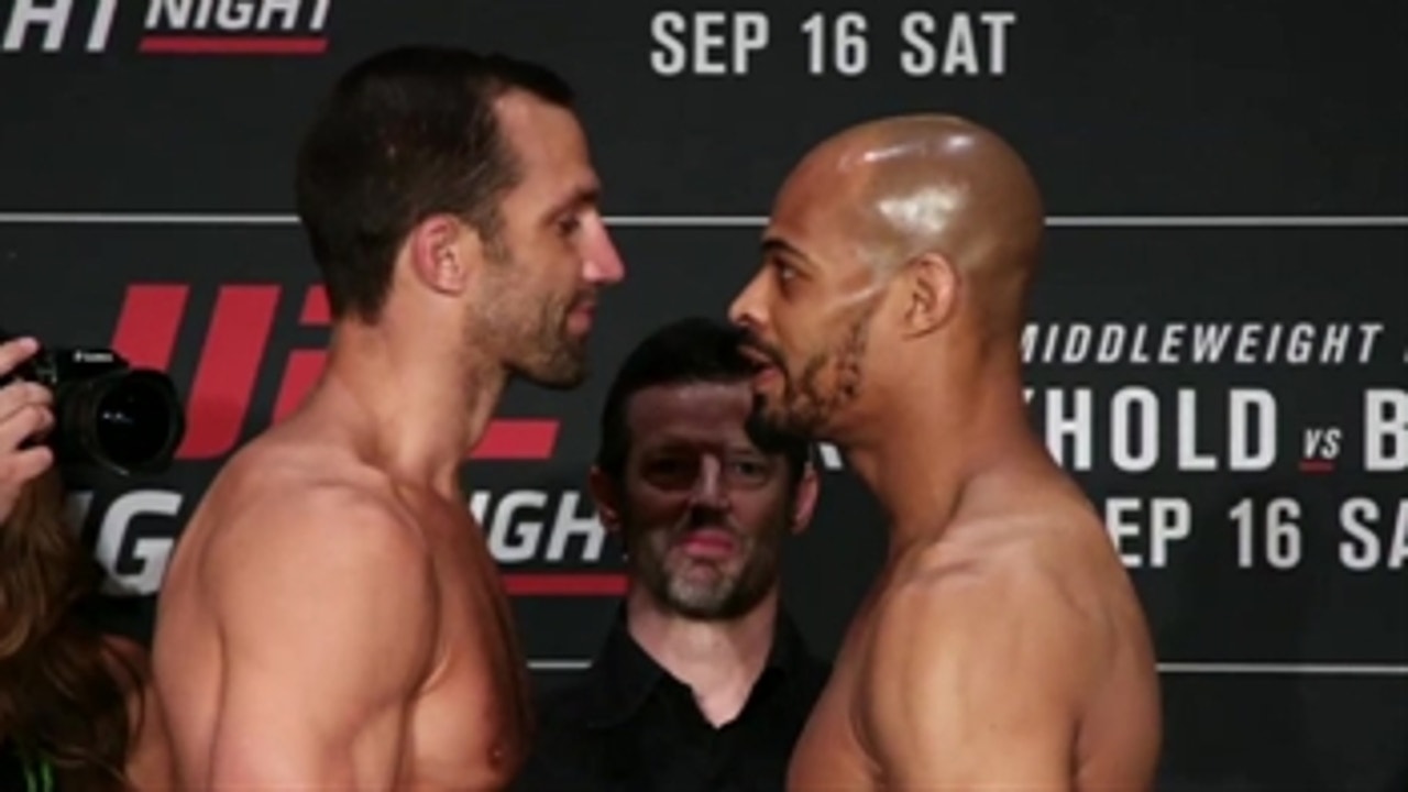 Luke Rockhold interview with Heidi Androl ' Weigh-in ' UFC FIGHT NIGHT