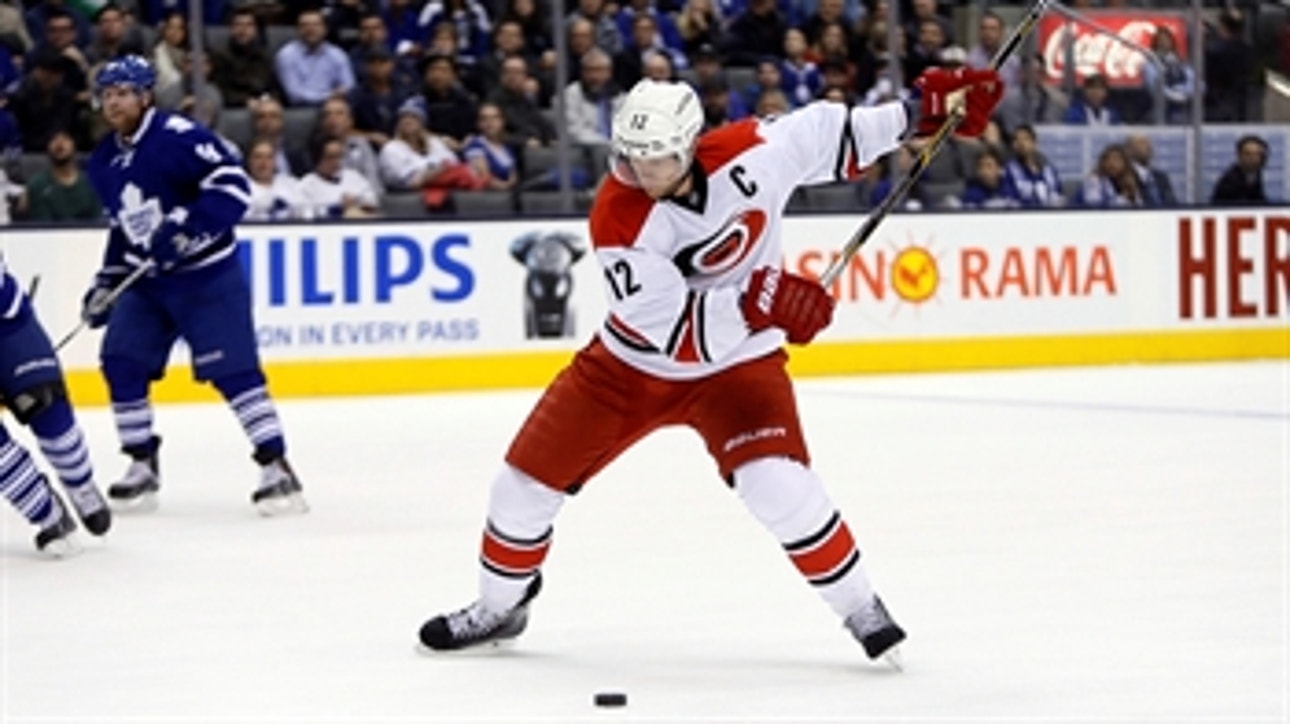 Staal leads Hurricanes past Maple Leafs