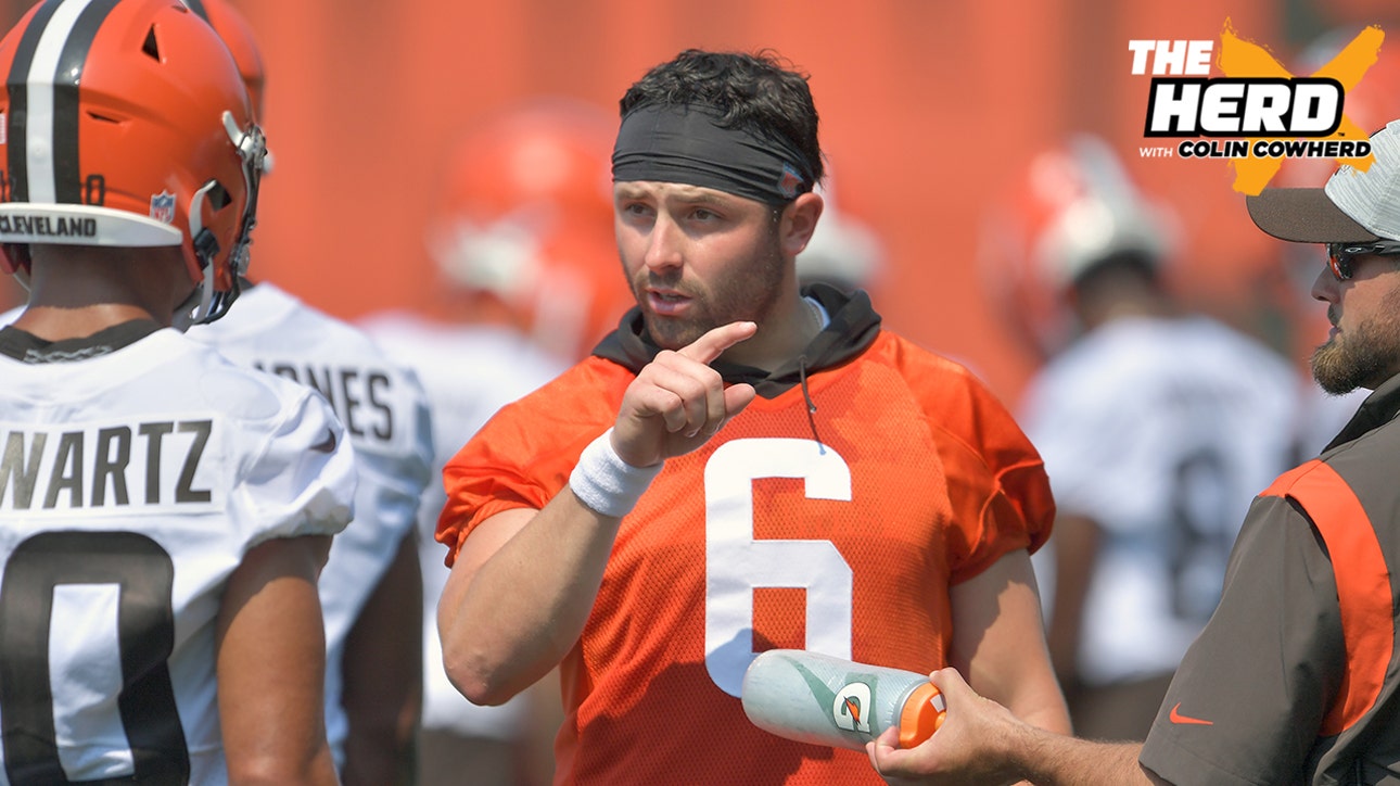 Colin Cowherd breaks down why Baker Mayfield has "great leverage" to secure a monster payday from the Browns  I THE HERD