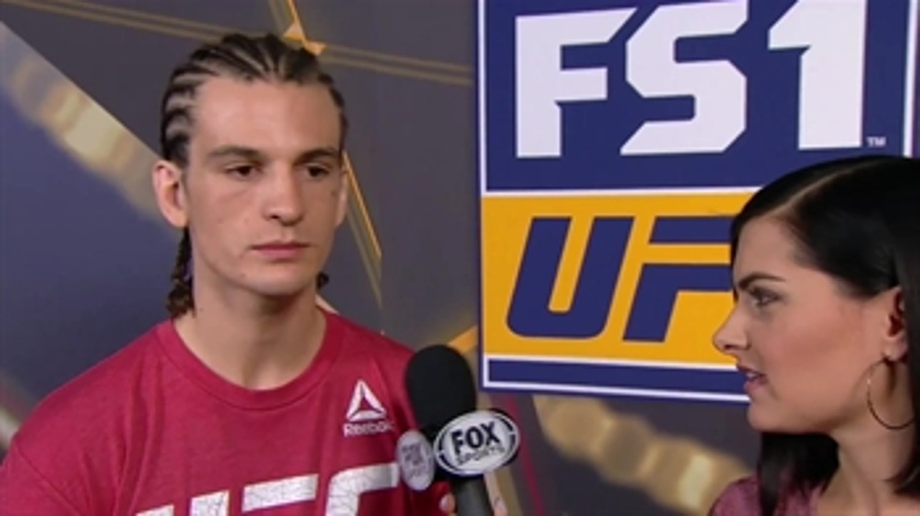 Sean O'Malley talks with Megan Olivi ' WEIGH-INS ' INTERVIEW ' UFC 222