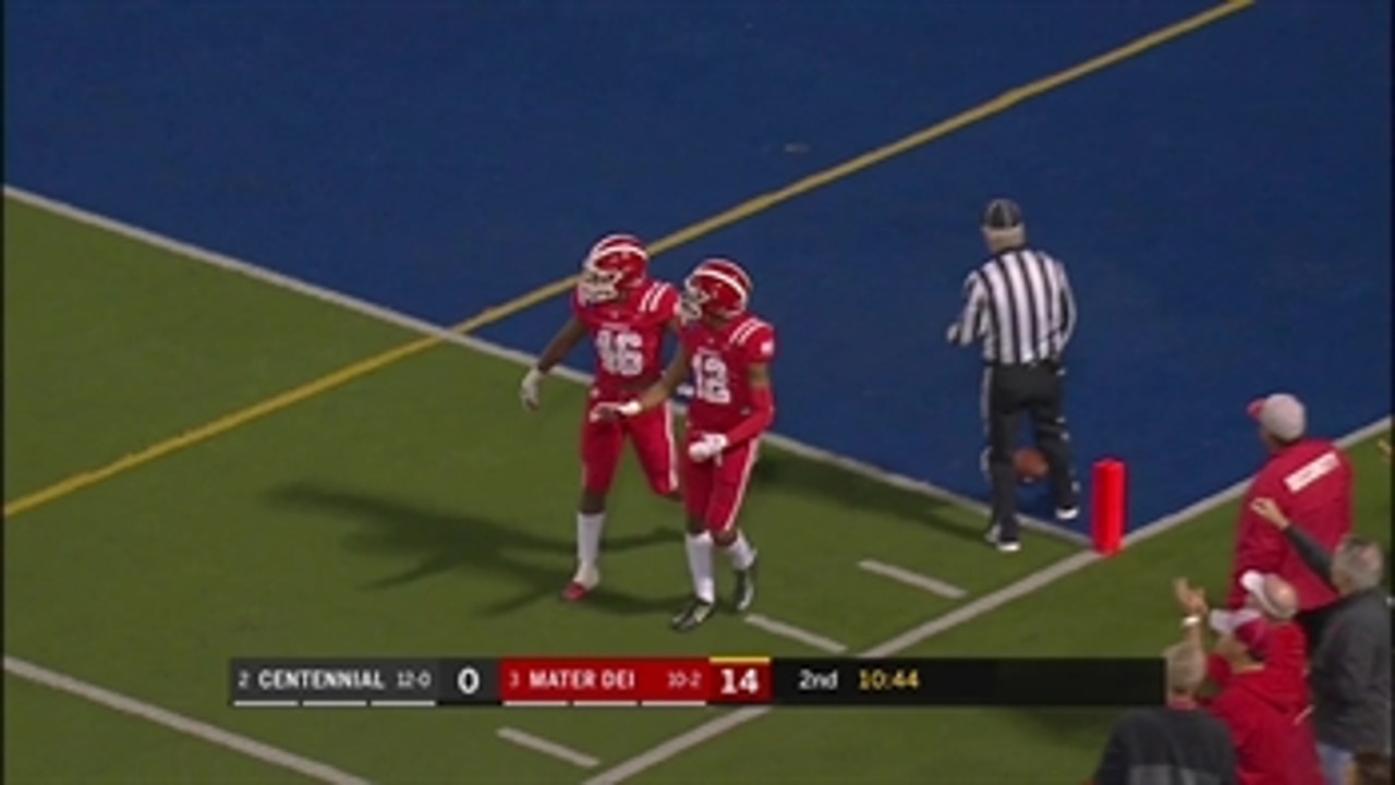 Playoffs, Semifinals: Elias Ricks is unreal, returns 3rd INT for TD