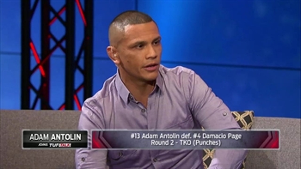 Adam Antolin almost thought about messing up Damacio Page's haircut - TUF Talk