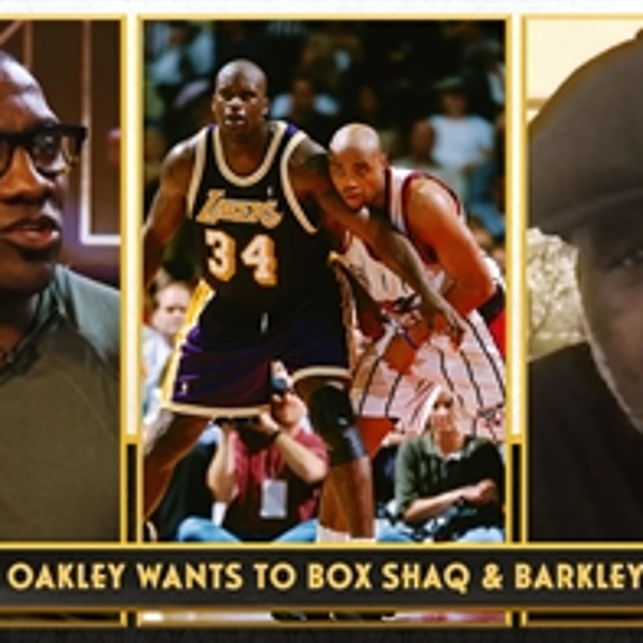 Charles Oakley wants to box Shaq & Charles Barkley I Club Shay Shay | FOX  Sports
