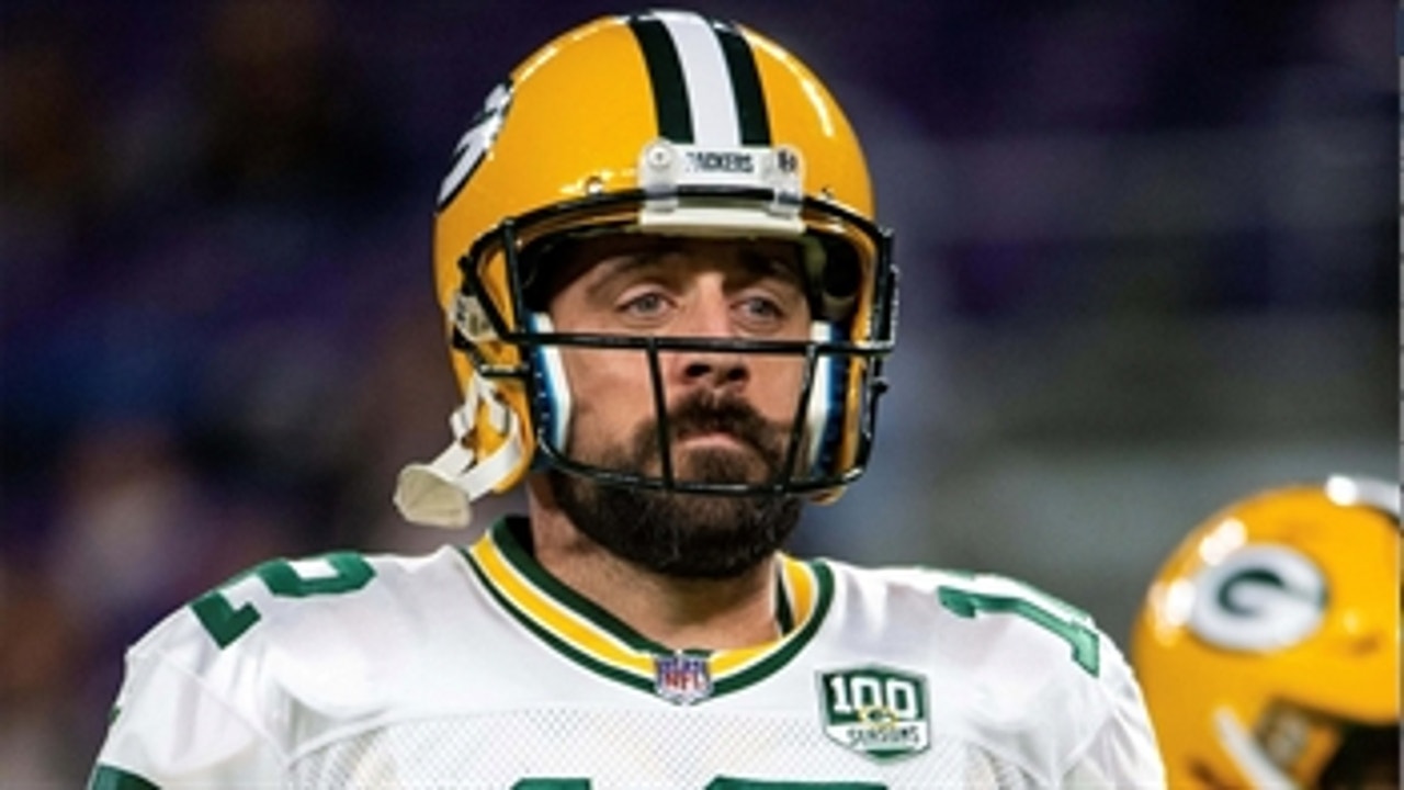 Colin Cowherd is not sold on Aaron Rodgers being in the GOAT QB discussion