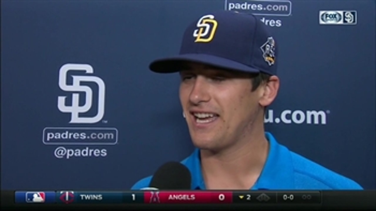 Padres first round pick Cal Quantrill talks about signing with San Diego