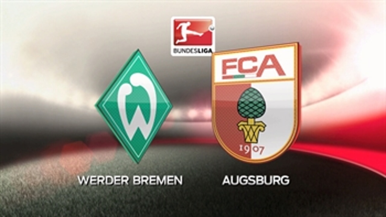 Werder Bremen vs. FC Augsburg ' 2015-16 Bundesliga Highlights