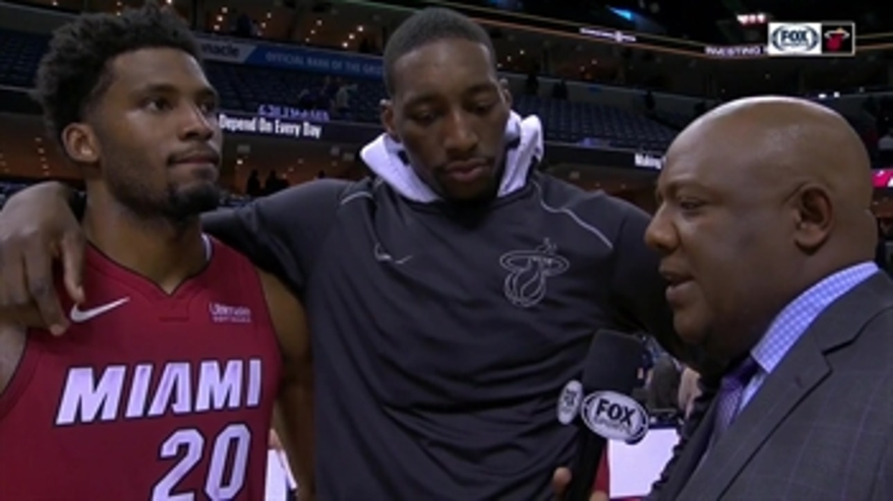 Bam Adebayo describes Heat's defense as going from good to great