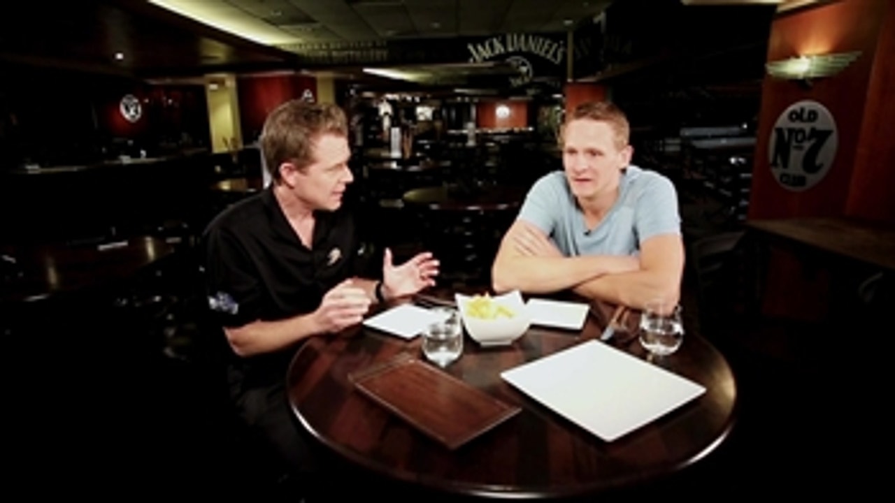 Kent French with Ducks star Corey Perry