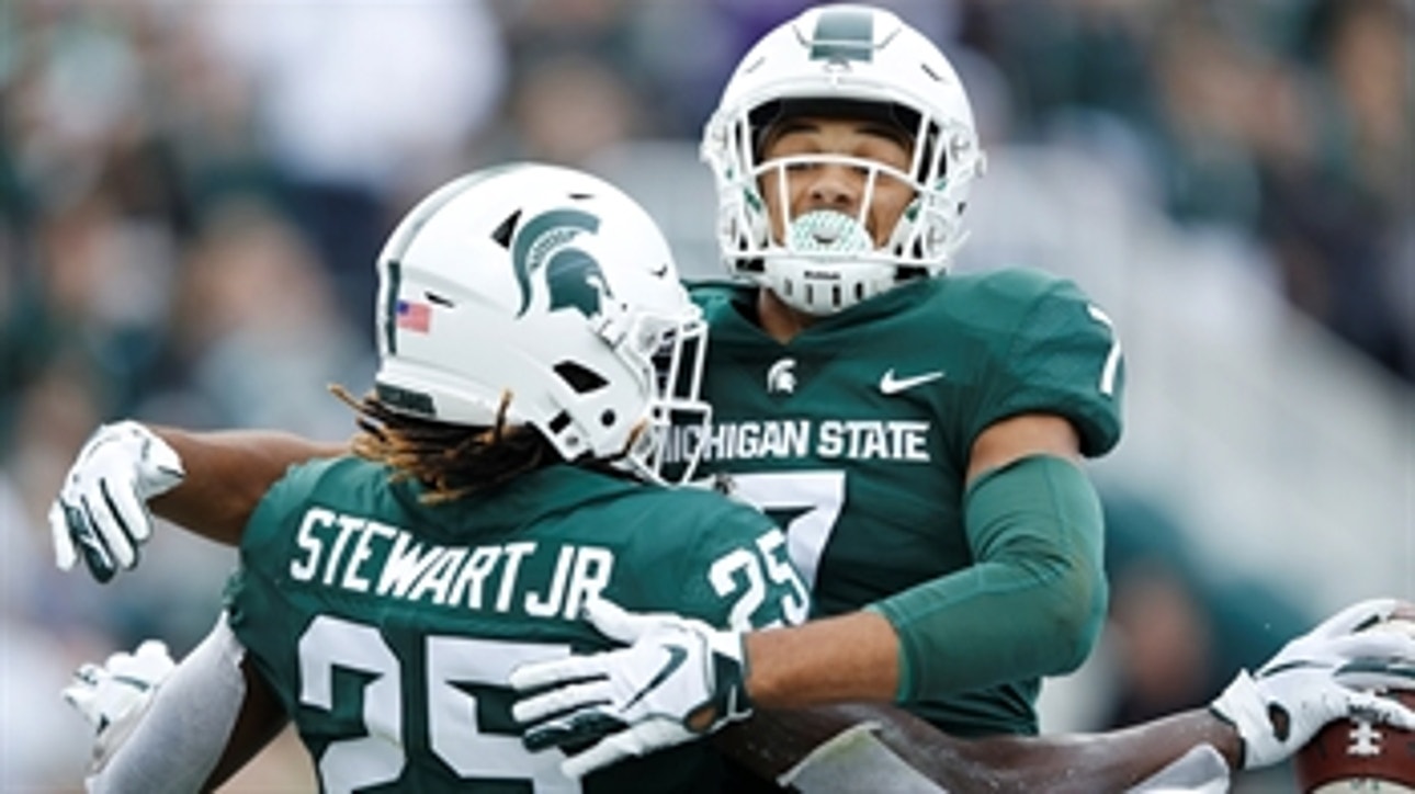 No. 25 Michigan State escapes Indiana in closing moments with clutch final drive