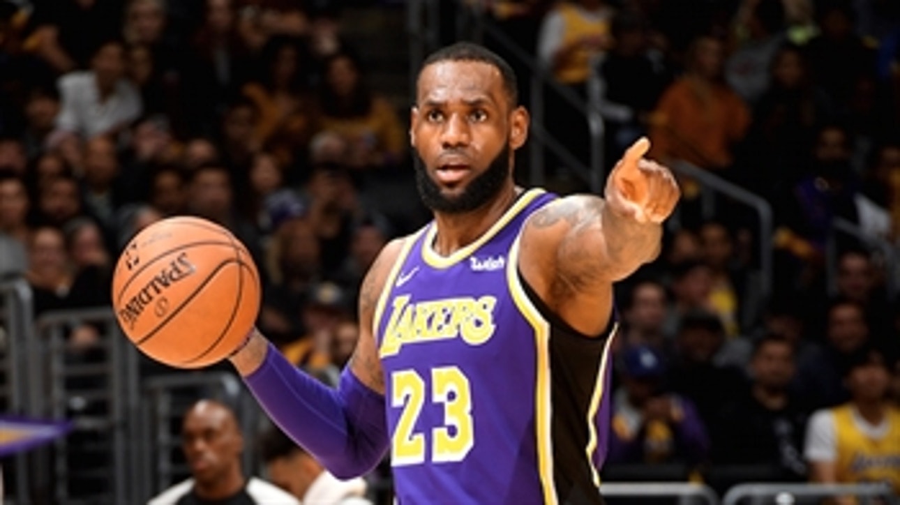 Cris Carter says LeBron James was 'very impressive' in the Lakers win vs the Spurs
