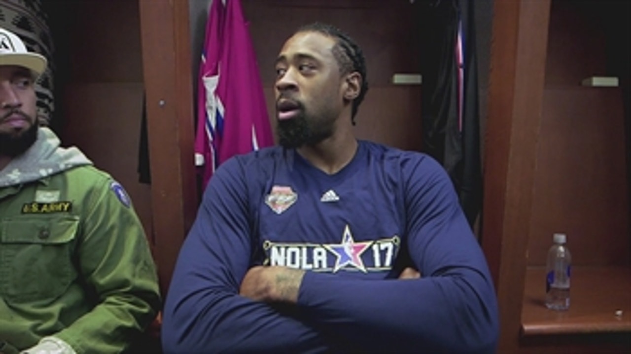 Behind-the-scenes with DeAndre Jordan at Dunk Contest