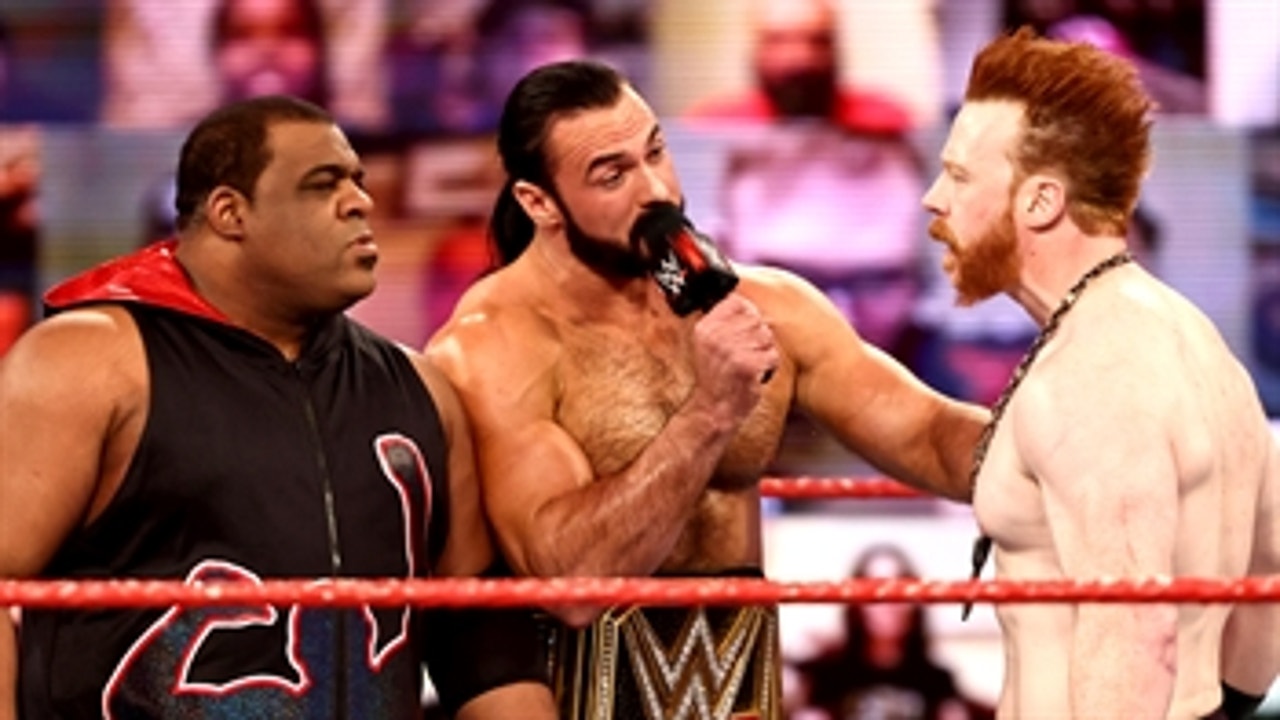 Drew McIntyre gets between Sheamus and Keith Lee: Raw, Dec. 28, 2020