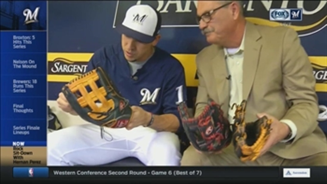 Brewers utility man Hernan Perez has glove for every situation