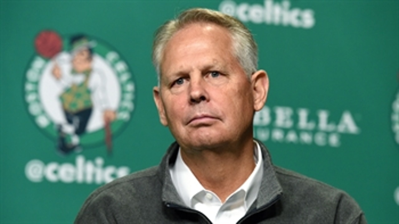 Nick Wright and Cris Carter on Danny Ainge's comment on LeBron leaving the East