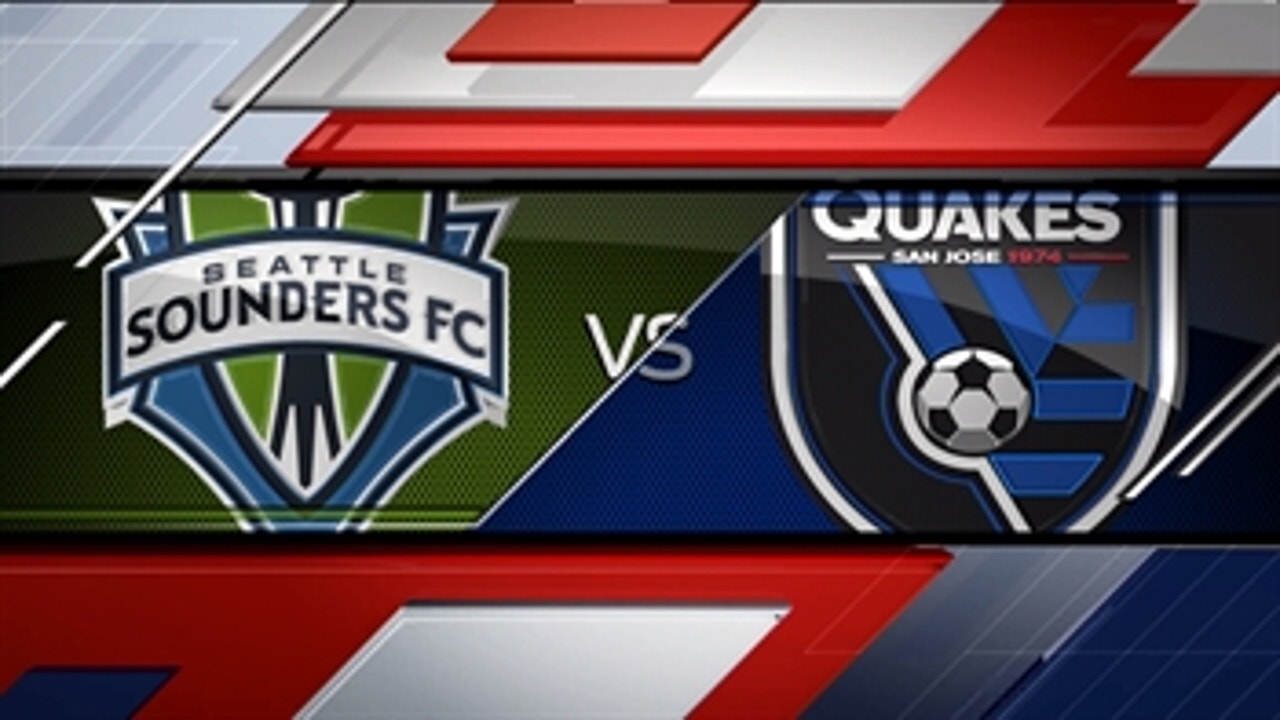 Seattle Sounders vs. San Jose Earthquakes ' 2016 MLS Highlights