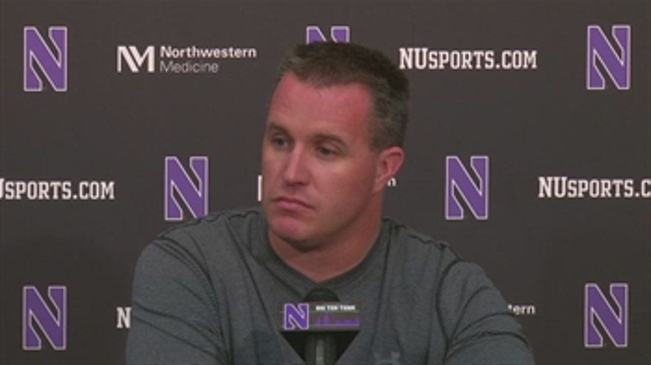 A year after Northwestern's Chick-fil-a viral video, coach Fitzgerald explains the meal