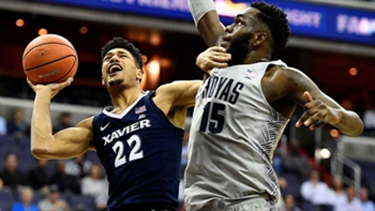 No. 4 Xavier overwhelms Georgetown 89-77