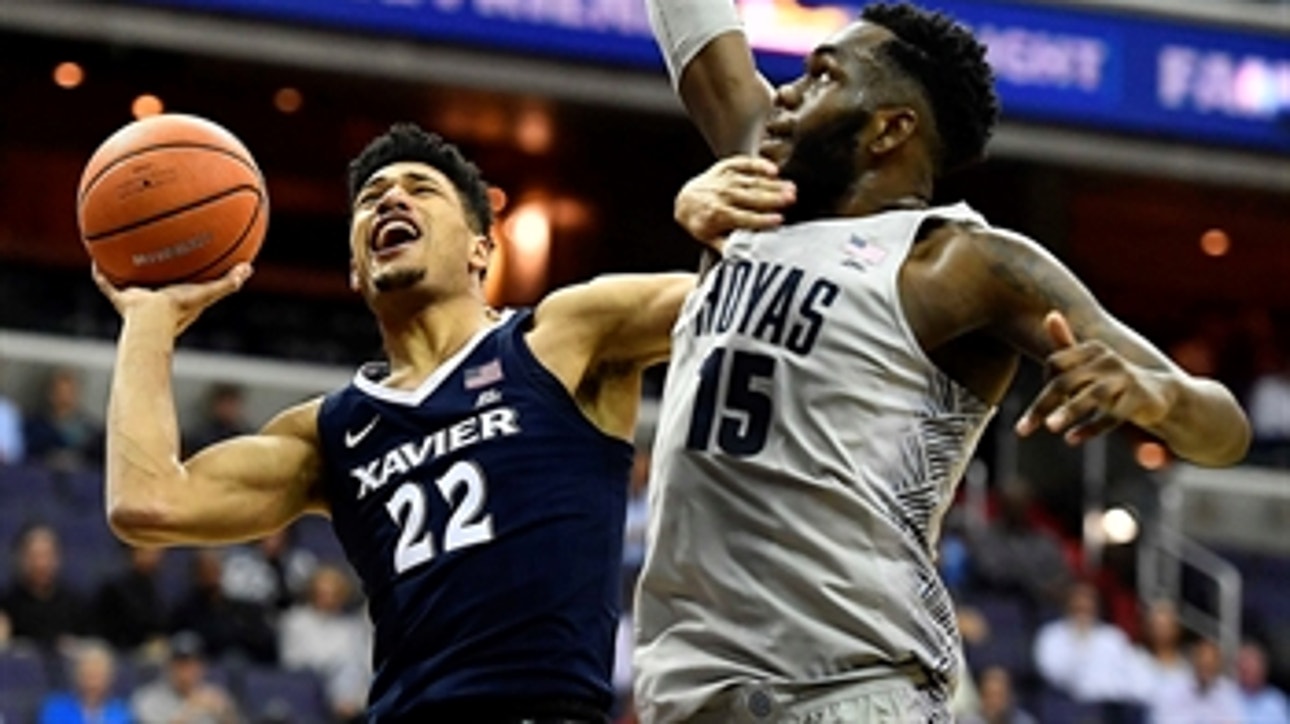 No. 4 Xavier overwhelms Georgetown 89-77