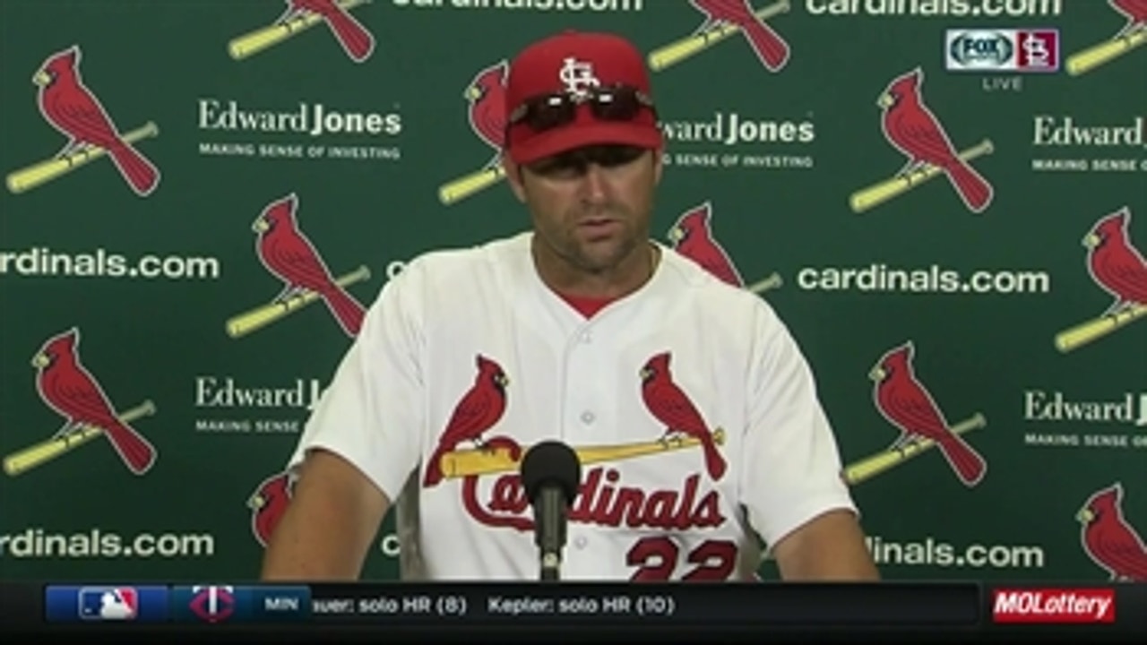 Matheny: No way Martinez was leaving game with a nosebleed