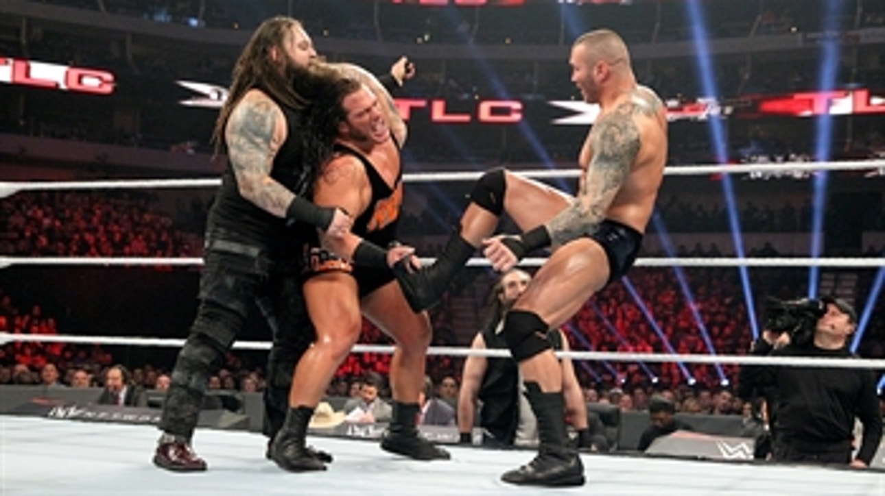 Bray Wyatt & Randy Orton win the SmackDown Tag Team Titles: WWE TLC 2016