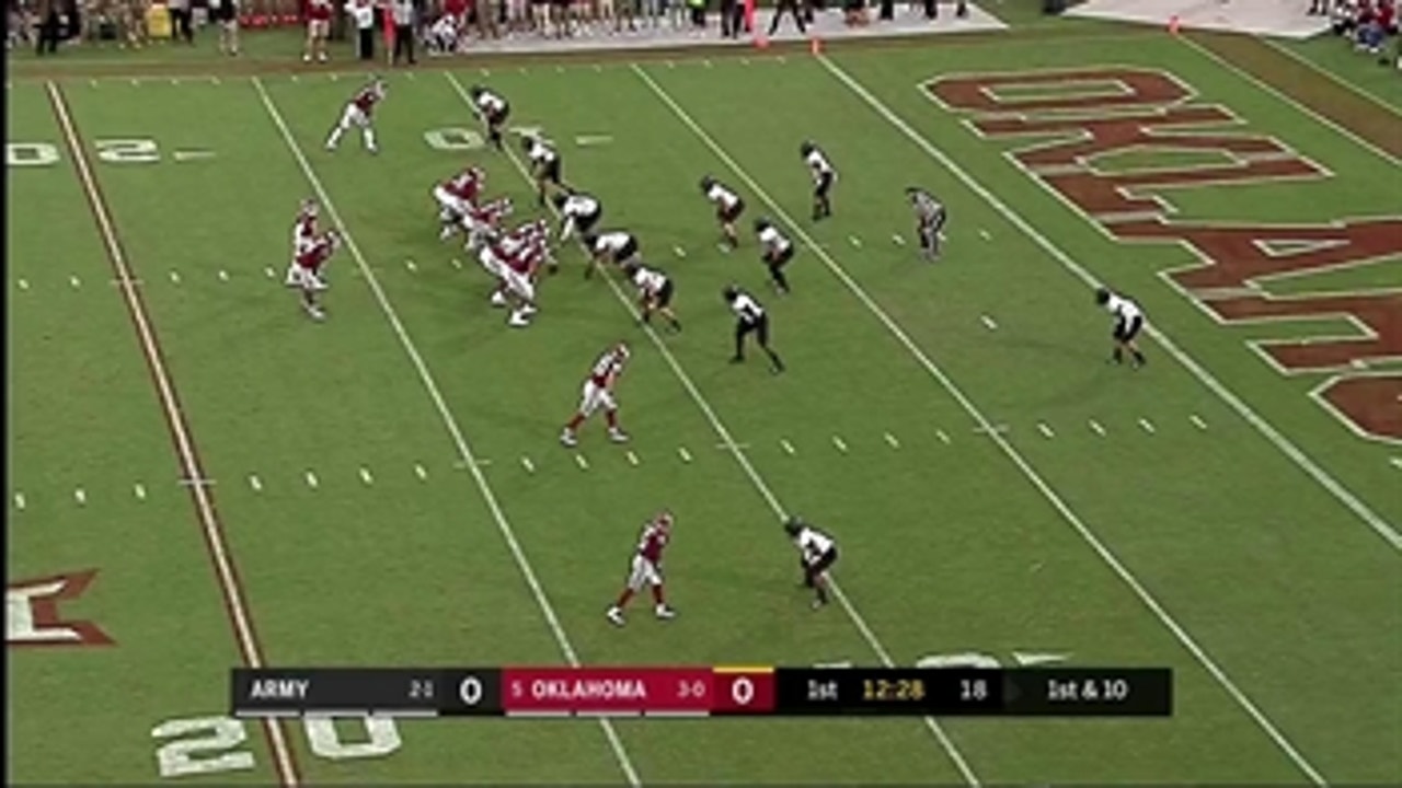 HIGHLIGHTS: Carson Meier gets in as Oklahoma Strikes first against Army West Point