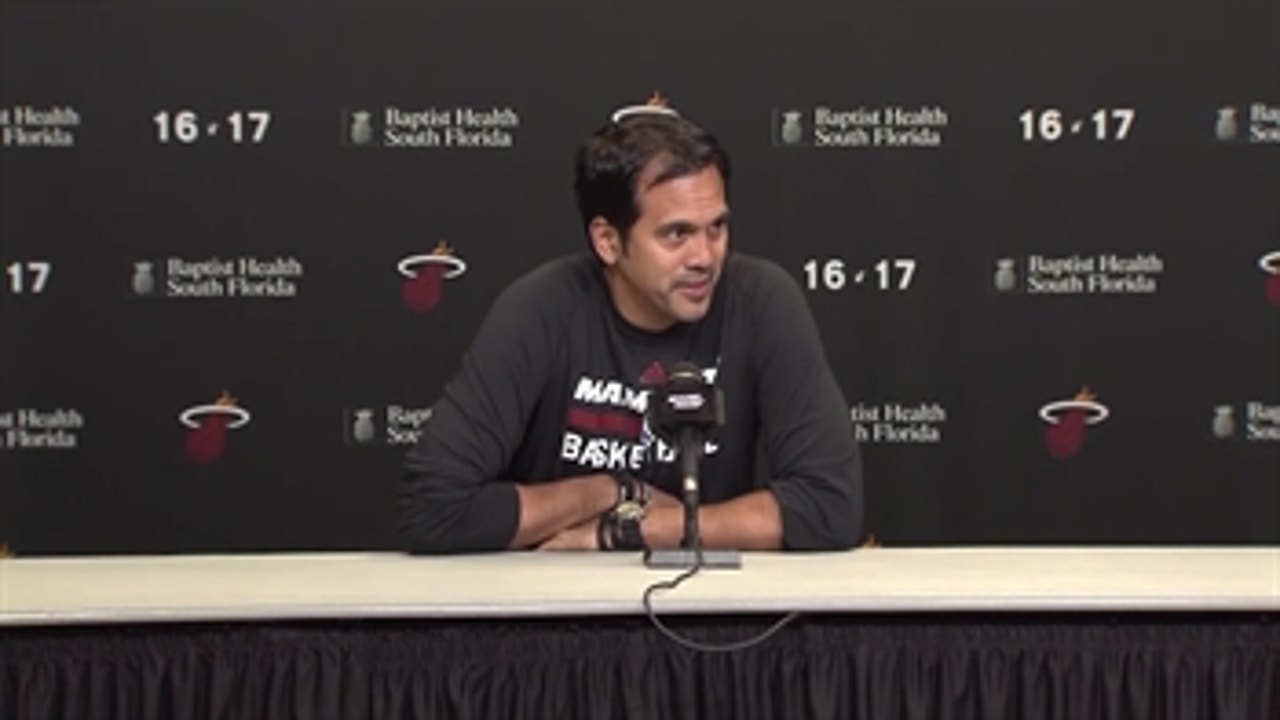 Heat coach Erik Spoelstra: 'We just have to stay the course'