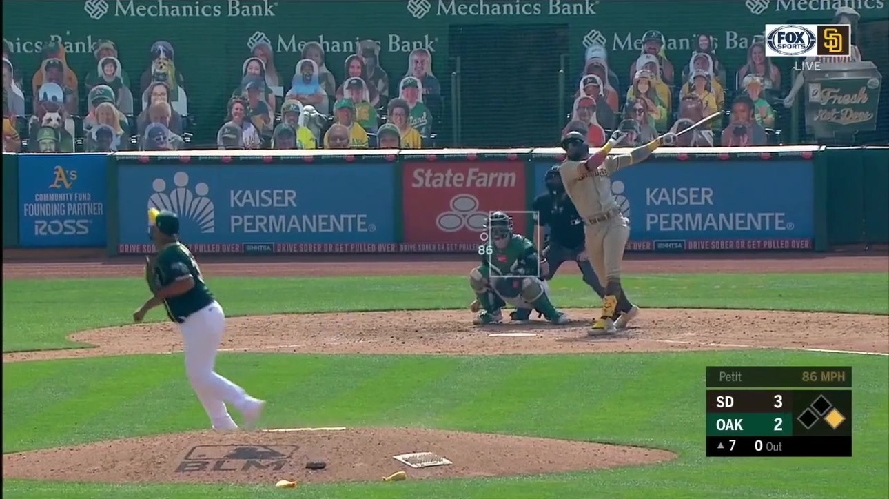 WATCH: Fernando Tatis Jr. belts 15th HR of 2020 to right field