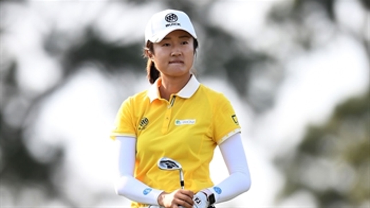 Yu Liu shoots a third round 66 for a share of the lead at the 74th U.S. Women's Open