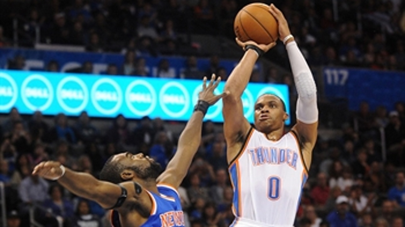 Westbrook returns, Thunder dominate Knicks