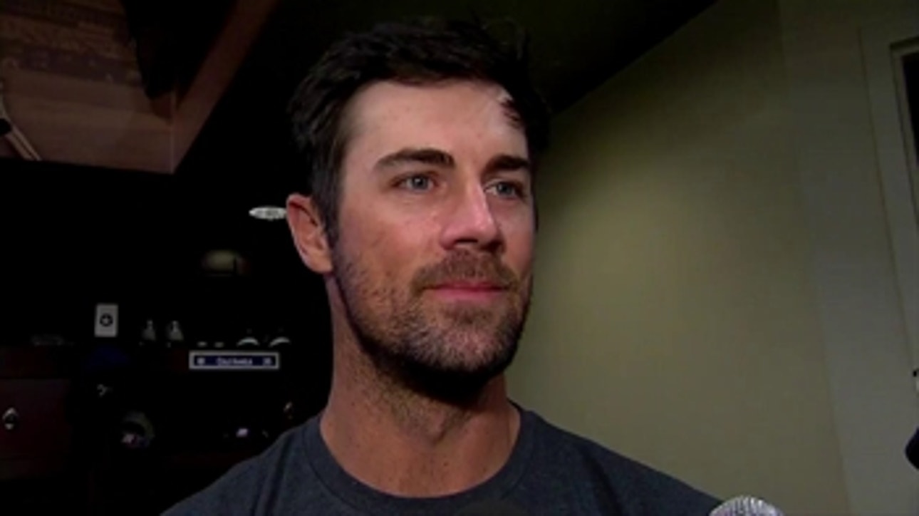 Cole Hamels showing some emotion on the mound in loss to Oakland