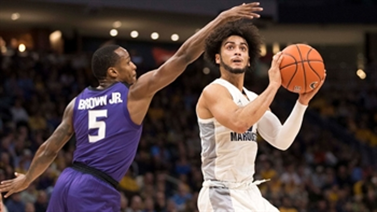 Markus Howard drops 45 as Marquette upsets No. 12 Kansas State 83-71